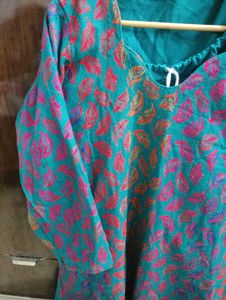 woolen kurta set for women