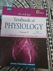 AK Jain Physiology BOTH VOLUME AVAILABLE