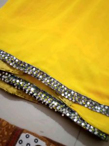 Yellow Saree