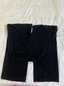 Denim Black Cargo Pants Waist 30