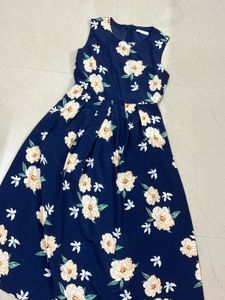 Floral Navy Dress