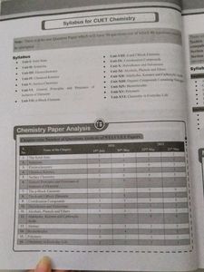 CUET PCM combine sample paper for class 12th