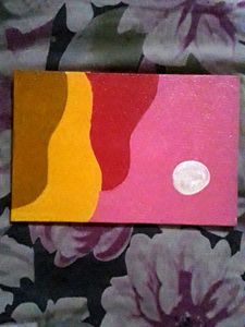 Asthetic canvas painting
