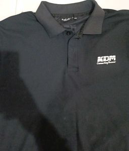 Black Polo Shirt - KDM Logo