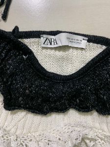Zara Cute Knit Crop Top