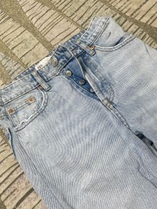 Light Wash Denim Jeans