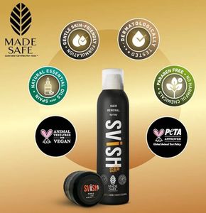 Svish Pack Of 3 Hair Removal Spray For Men