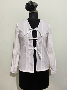 White Tie Top