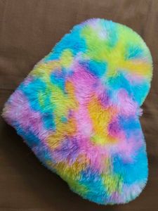 Colorful Heart Pillow