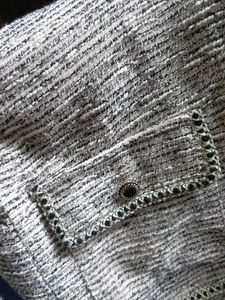 Chic Tweed Skirt Suit