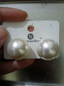 Pearl Stud Earrings