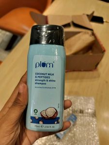 Plum Coconut Milk & Peptide Shampoo (2.54 fl oz)