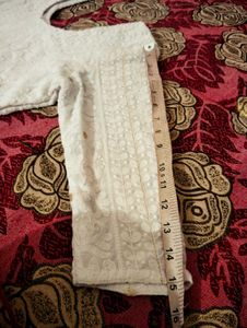 Inner Attached Pure Chicken Work Kurta Size Issues