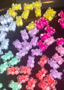 Cute Gummy Bear Charms 100 Pis