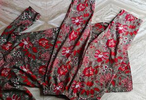 New Floral Kurta Set