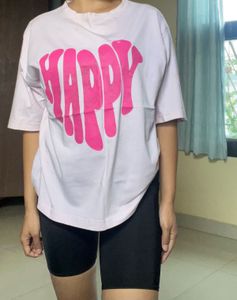 Pink &amp; Blue oversize T-Shirt