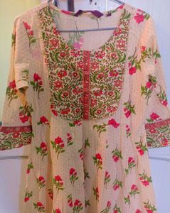 Stylish Cotton Anarkali Set