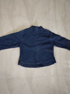 Denim Cropped Shrug