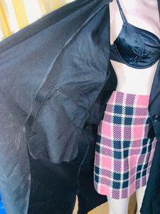 Chic Black Trench Coat