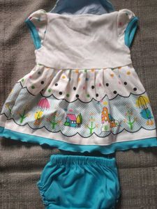 Cute Baby Girl&#39;s Dress Set