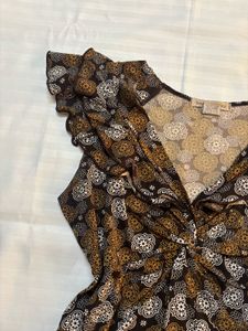 y2k brown top