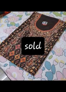 Sold Now. Pashmina Woollen Suit Coffee Brown Color