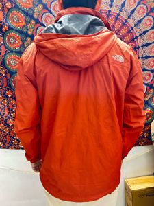 The North Face Orange Rain Jacket - Size L