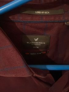 Burgundy Men&#39;s Shirt