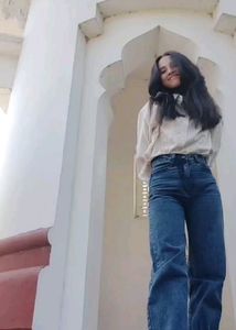 Dark Washed Blue jeans