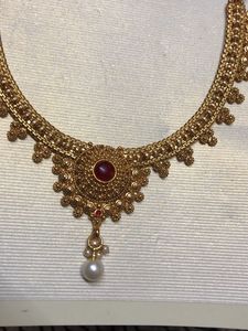 Meghdoot Gold-Plated Necklace