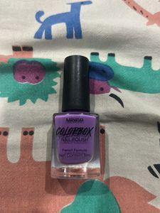 Miniso Nail Polish Set - Purple &amp; Mint