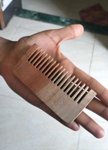 Handmade Wooden Hair Comb