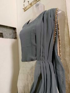 Saree Gown Long Dress 👗 for Girls
