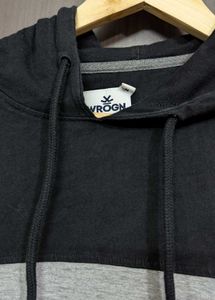 A Medium Size Hooded Wrogn Tee