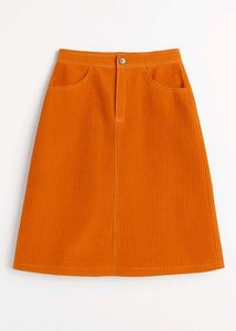 🔥classy Orange Skirt🔥