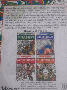 COLOUR THERAPY BOOK
