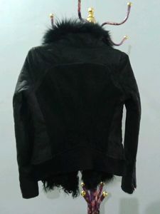 Black Furry Jacket