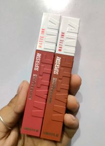Maybelline Matte Ink Lipsticks