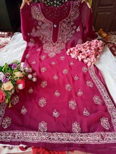 Never Used... Original Handwork Mirror Kurti