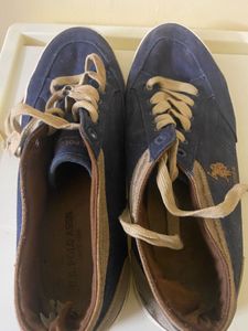 US Polo Nevy Blue Shoes For Men