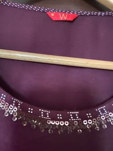 Elegant Burgundy colour kurta from (W)16