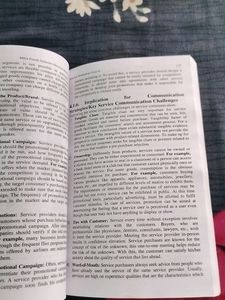 MBA 4th Semester Service Marketing Book