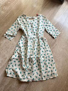 Flared Dress With Fun Back