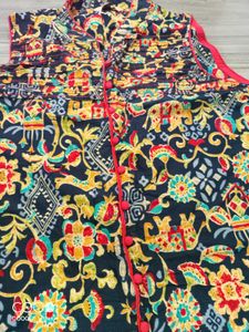 Floral Print Top Sleeveless