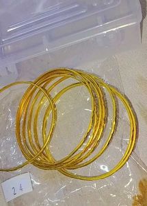 Golden Bangles Set