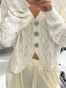 Crochet Knit Cardigan
