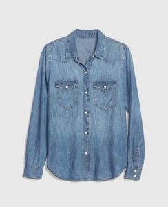 Denim Western Shirt
