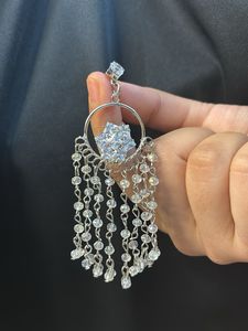 Sparkling Dangle Earrings
