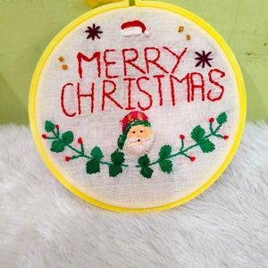 Christmas embroidery hoop, customized hoop