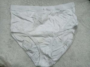 White Cotton High-Waisted Panties